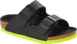Birkenstock Children's Arizona -Cheap Shoe Store birkenstock childrens arizona desert soil black lime birko flor 1022369 65260.1686246144