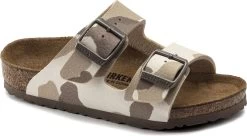 Birkenstock Children's Arizona -Cheap Shoe Store birkenstock childrens arizona desert soil camo almond birko flor 1019324 04149.1686246145