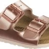 Birkenstock Children's Arizona Electric -Cheap Shoe Store birkenstock childrens arizona electric metallic copper birko flor 1012478 54740.1686247845