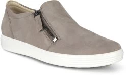 ECCO Women's Soft 7 Slip-on Side Zip Sneaker -Cheap Shoe Store ecco womens soft 7 slip on side zip sneaker warm grey 47017301375 43031.1603836550