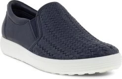 ECCO Women's Soft 7 Woven II Slip-On -Cheap Shoe Store ecco womens soft 7 woven 2 slip on sky night 47011350769 26298.1702004511