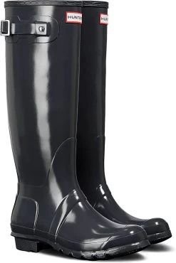 Hunter Women's Original Tall Gloss Rain Boot 12 Hunter Women's Original Tall Gloss Rain Boot -Cheap Shoe Store hunter womens original tall gloss rain boot dark slate wft1000rgl dsl 19175.1536967724