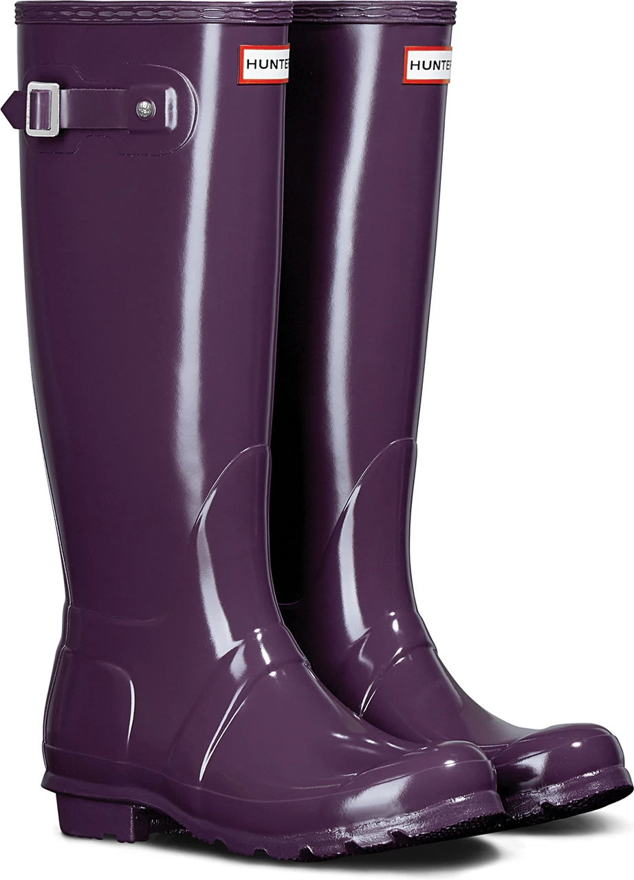 Hunter Women's Original Tall Gloss Rain Boot 9 Hunter Women's Original Tall Gloss Rain Boot - Image 7