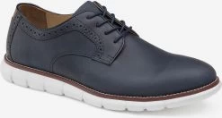 Johnston & Murphy Holden Plain Toe -Cheap Shoe Store johnston murphy holden plain toe navy oiled full grain 20 4919 57040.1620253356