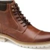 Johnston & Murphy Barrett Cap Toe Boot -Cheap Shoe Store johnston murphy mens barrett cap toe boot cognac full grain 20 2002 38542.1635966301.600.600