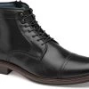 Johnston & Murphy XC Flex Raleigh Cap Toe Zip Boot -Cheap Shoe Store johnston murphy mens xc flex raleigh cap toe zip boot black full grain 20 2765 59775.1632160060