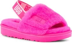 UGG Kids Disco Slide -Cheap Shoe Store ugg childrens kids disco slide taffy pink 1129074k typn 47207.1646256743