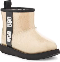 UGG Big Kids Classic Clear Mini II -Cheap Shoe Store ugg kids classic clear mini 2 natural black 1112386k nblc 70299.1656432983