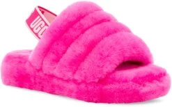 UGG Kids Fluff Yeah Slide -Cheap Shoe Store ugg kids fluff yeah slide rock rose 1098494k rcr 17695.1647038454