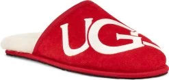 UGG Men's Scuff Logo -Cheap Shoe Store ugg mens scuff logo samba red cream 1101324 srcr 70001.1628722875